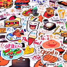 40pcs Creative kawaii JHappy food diary sticker scrapbooking stickers /decorative sticker /DIY craft photo albums/Children 2023 - buy cheap