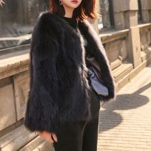 Women Winter Warm Long Sleeve Outerwear Fashion Faux Fur Coat Thicken Jackets Coats Female Streetwear Cardigans 2024 - buy cheap