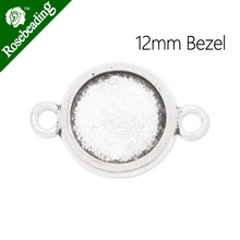 12mm Antique Silver Plated blanks for bracelet,cuff bracelet blank,bracelet blank,bracelet bezel,zinc alloy,Sold 20pcs/lot-C3778 2024 - buy cheap