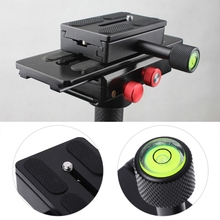 OOTDTY K80 Universal Arca SWISS Clamp & QR Quick Release Plate Support Mount Base for Slide Camera DSLR Monpod Tripod Ball Head 2024 - buy cheap