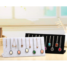 Necklace Pendant Display Stand Women Jewelry Organizer Holder Storage Case Bracelet Display Rack 2024 - buy cheap