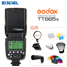 Flash para câmeras, modelos tt685s godox ttl hss gn60, speedlite, para sony a7 ii, a7r, a7s, a7rii, a7sii, a6300, a6500, a6100, a6000 2024 - compre barato