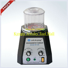 DHL free shipping Jewelry Polishing Machine magnetic Tumbler mini Magnetic Polishing Machine Jewelry machine 220V 2024 - buy cheap