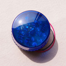 24VDC Blue LED Beacon Warning Signal Light Lamp Spiral Fixed 2024 - buy cheap