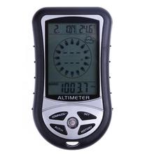 8 in 1 Electronic Handheld Compass Altimeter Barometer Thermometer Weather Forecast Time Calendar Clock with Backlight Compasses 2024 - buy cheap
