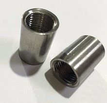 304 Stainless Steel Round Nut Rod Pipe Fitting Connector Adapter 1/8" BSP Female Threaded Max Pressure 2.5 Mpa 2024 - buy cheap