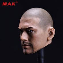 1/6 scale Takeshi Kaneshiro beared hair version figure bald head model head carving model fit 12" man body collectible doll 2024 - buy cheap