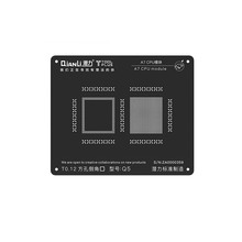 Qianli Square Hole Black Stencil CPU Reballing Stencil for iPhone CPU A7 A8 A9 A7 A10 A11 Module Reballing 2024 - buy cheap