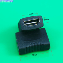 Cltgxdd 1 шт., совместимому с HDMI адаптер «Мама-мама» переходник разъем адаптера конвертер 1,4 для HDTV 1080P HDMI-совместимого адаптера 2024 - купить недорого