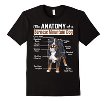 New 2019 Fashion T Shirt Men Men'S High Quality Tops Hipster Tees The Anatomy Of A Bernese Mountain Dog Shirt Printed T Shirts 2024 - buy cheap