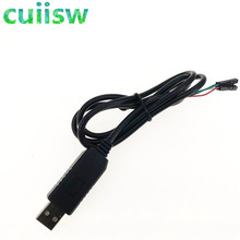 5pcs/lot PL2303 PL2303HX USB to UART TTL Cable module 4p 4 pin RS232 Converter 2024 - buy cheap