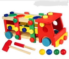 Model Building Kits Models kits baby Toy Wooden toys Disassembly Car baby toys montessori toys kids toys wooden Blocks juguetes 2024 - buy cheap