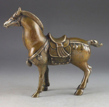 Martelo manual antigo de cobre da china, estátua do cavalo, entradas de fábrica de bronze 2024 - compre barato