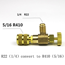 Adaptador de carga de refrigeración R22/R410, accesorios para el hogar, herramienta de refrigeración para servicio de válvula de seguridad 2024 - compra barato
