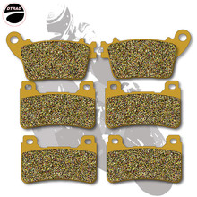 Pastilhas de Freio da motocicleta Frente + Traseira Para HONDA CBR 600 RR/RRA 07-13 CBR 600 R/RA9 09-13 CBR 1000 RR 06-13 CBR 1000 RA9 09-13 2024 - compre barato