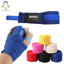 Correa deportiva de algodón para boxeo, cinta deportiva de 100%, Muay Thai, MMA, Taekwondo, de mano GYH, 5cm de ancho y 2,5 M de largo, 1 par = 2 uds. 2024 - compra barato