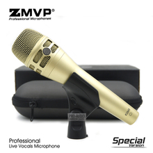 Micrófono con cable dinámico profesional KSM8C, edición especial de grado A, para Karaoke, grabación de estudio 2024 - compra barato