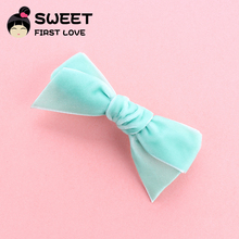 New Velvet Bows Hair Clips Fashion Bow-knot Solid Hair Clips Hair Bows For Women Girls Lovely Bow Customized Hair Accessories 2024 - buy cheap