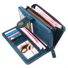 Women Wallet PU Leather Money Bag Clutch Leisure Purse Fashion Style Female Wallets Long Coin Purse Card Holders Carteras 2024 - buy cheap