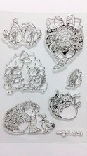 Hedgehog Transparent Clear Silicone Stamp/Seal for DIY scrapbooking/photo album Decorative clear stamp sheets A706 2024 - buy cheap