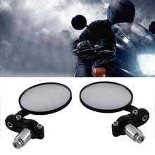 2PCS Universal Motorcycle rearview Mirrors 7/8" For BMW Ducati Aprilia Cafe Racer Victory Triumph Daytona 675 for cafe racer 2024 - buy cheap