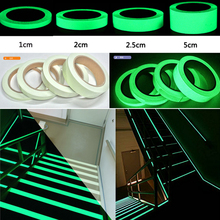 3m luminosa auto-adesivo fita adesivo fotoluminescente brilho no escuro diy parede fluorescente segurança emergência escadas linha 2024 - compre barato