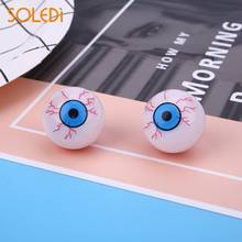 2CM White Halloween Fake Eye Ball Scary Horror Cosplay Prop Party Decor Haunted  Scary Body Parts Eye Horror Props Decoration 2024 - buy cheap