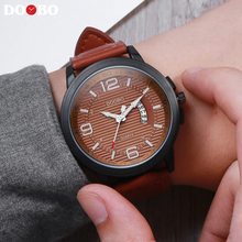 DOOBO Relogio Masculino Mens Watches Top Brand Luxury Leather Fashion Casual Sport Clock Quartz Watch Men Military Wristwatches 2024 - buy cheap