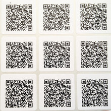 Custom print square two dimension QR code 5*5cm label adhesive quick response code stickers 1000pcs/ lot 2024 - buy cheap