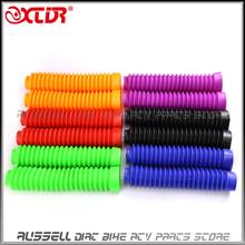 2Pcs Cafe Racer Front Shock Absorber Dust Protection Rubber Cover 25cm for GN250 Honda CG125 150 Retro Vintage Custom 2024 - buy cheap