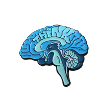 Broche del cerebro esmaltados, insignia de medicina 2024 - compra barato