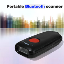 Newly Pocket Wireless Bluetooth Barcode Scanner Laser Portable Reader Red Light CCD Bar Code Scanner for IOS Android Windows 2024 - buy cheap