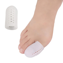 2Pcs  Foot Care Tool Silicone Gel Toe Separators Stretchers Toe Tube Corns Blisters Protector Gel Bunion Toe Finger Protection 2024 - buy cheap