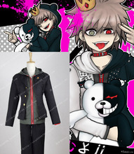 [ Custom Made ] Dangan Ronpa Cosplay Costume Naegi Makoto Men Cosplay Clothes Sweatshirts Full Set Dropshipping 2024 - buy cheap