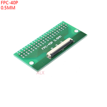 Adaptador para cabo de 0.5mm, 2 peças, entrada de 2.54mm para conversor dip40, fpc, adaptador pcb 2024 - compre barato