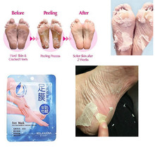 2Pcs=1Packs Milk Bamboo Vinegar Foot Care Peeling Feet Mask Real Remove Callus Dead Skin Pedicure 2024 - buy cheap