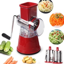 Kitchen Gadgets Manual Vegetable Cutter Slicer Kitchen Tools Multi-functional Round Mandoline Slicer Potato Cheese 2024 - buy cheap