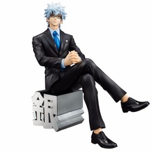 Костюм из аниме гинтама «Серебряная душа» MegaHouse G.E.M Sakata Gintoki Ver. Экшн-фигурка из ПВХ, Коллекционная модель, детские игрушки, кукла 15 см 2024 - купить недорого