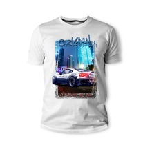 Camiseta clássico japonês legend carro gt 86 ae86 jdm nfs silber blau auto vintage masculino tees2018 engraçado algodão casual topo t 2024 - compre barato