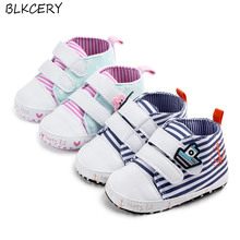 Zapatos informales para bebé recién nacido, zapatillas de suela blanda con gancho y lazo, botas para caminar, calzado infantil para niño de 1 año 2024 - compra barato