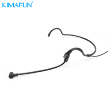 KIMAFUN KM-4090 Mini Microphone Condenser microfono For Voice Amplifier Speaker Professional Stand Wired Headset Microphone 2024 - buy cheap