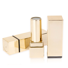 Tubo de lápiz labial de 12,1mm, botella de plástico elegante de color champán y dorado, contenedor de brillo de labios artesanal, tubo de bálsamo labial, 30 Uds. 2024 - compra barato