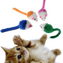 10 piezas de felpa ratón falso juguetes gato Teaser juguete interactivo para gatos gatito animales divertido jugar ratones juguetes gato mascota productos 2024 - compra barato