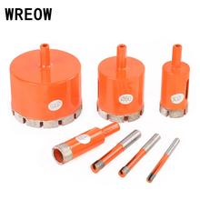 1pc Vacuum Brazed Diamond Drilling Core Bits With Connection Drill Bits 10MM Diamond Height Hole Saw for Glass Ceramic Tile 2024 - buy cheap