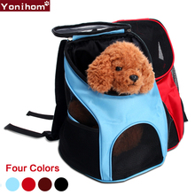 Pet Carrier Fashion Breathable Bag for Dogs Travel Carrying Cat Dog Puppy Comfort Travel Outdoor Shoulder Backpack Portable 2024 - buy cheap