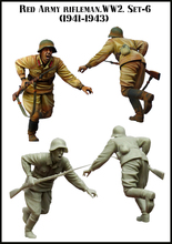 Figuras de resina 1/35, modelo Kit-C212 ejército rojo de la Segunda Guerra Mundial RIFLEMAN sin montar, sin pintar 2024 - compra barato