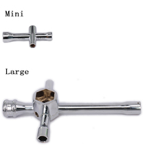 Mini/Large Cross Wrench Wheel Wrench Spanner Cross sleeve 4mm 4.5mm 5.5mm 7mm/7mm 8mm 10mm 12mm 17mm for RC model car repairing 2024 - buy cheap