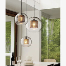 Modern Pendant Ceiling Lamps Glass LED Lamp Pendant Lights Living Room Bedroom Decorative Pending Lighting Hanging Light Fixture 2024 - buy cheap