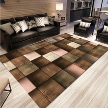 Nordic Style Geometry Lattice Carpets for Living Room Bedroom Area Rugs Kids Game Crawl Mat Home Large Size Antiskid Soft carpet 2024 - buy cheap