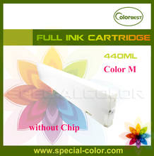 Roland/Mimaki/Mutoh Printer Eco solvent ink cartridge without chip 440ml color M 2024 - buy cheap